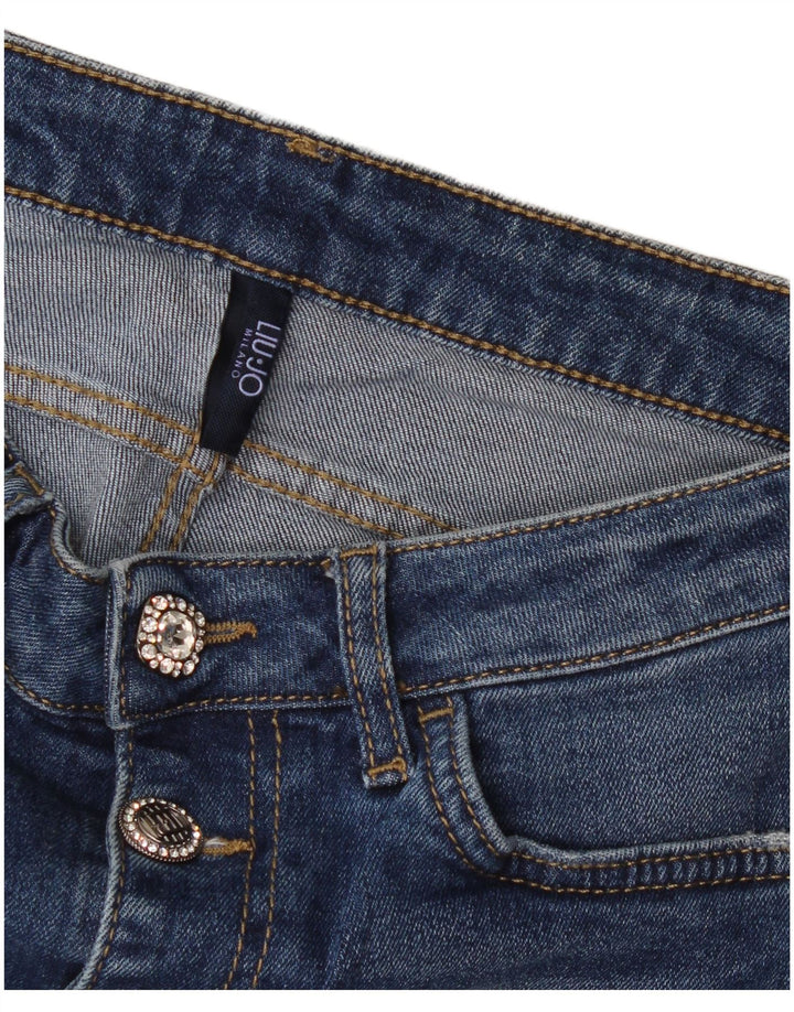 Vaqueros Liu Jo Mujer Slim W28 L25 Azul