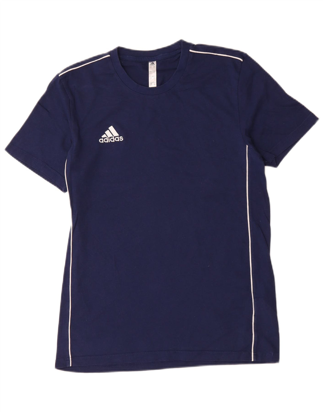 Adidas Hombre Camiseta Top Small Azul Marino Algodón