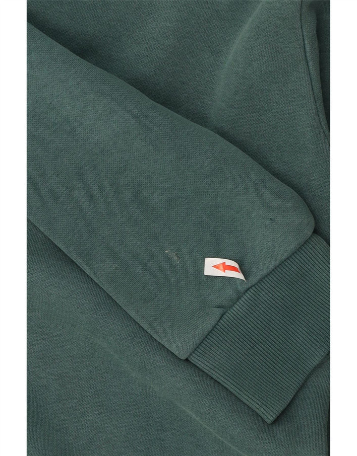 Puma Hombre Sudadera Gráfica Jumper Grande Algodón Verde