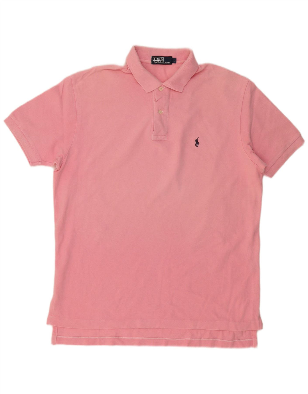 POLO RALPH LAUREN Polo para hombre de algodón rosa grande