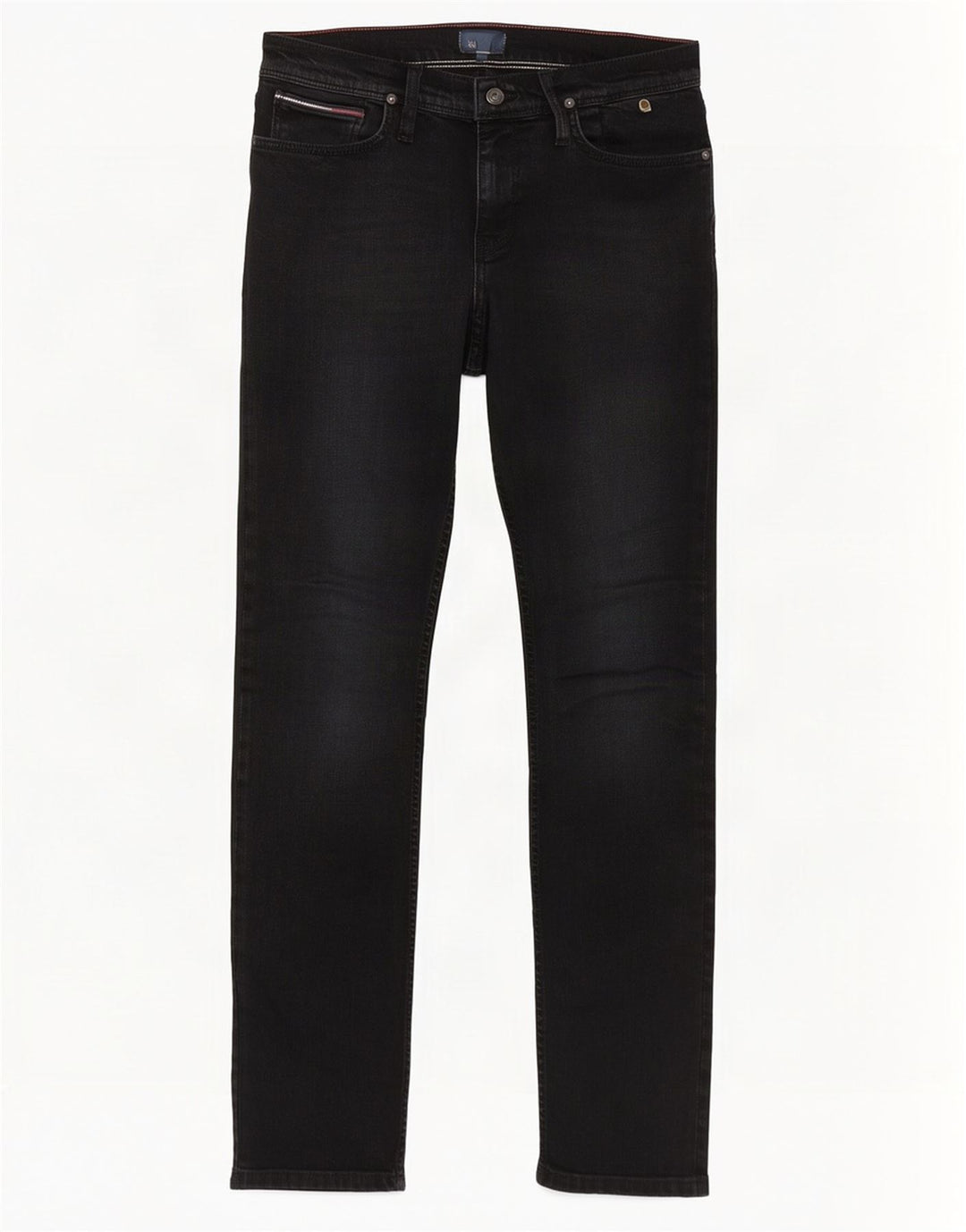 Vaqueros ajustados para mujer Tommy Hilfiger W30 L34 Algodón negro
