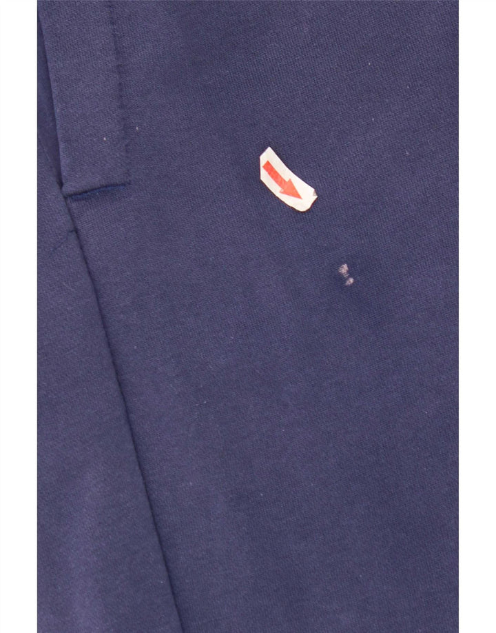 Nike - Pantalones de chándal con gráfico para hombre, talla pequeña, algodón azul marino