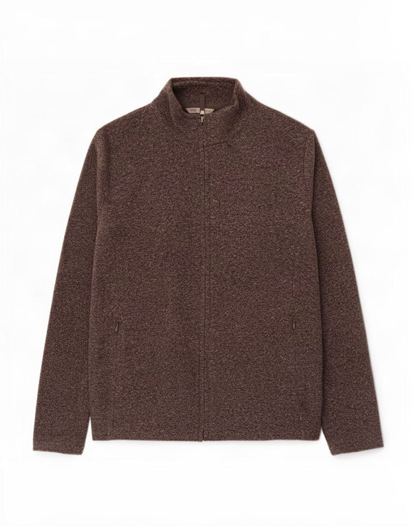 Marks & Spencer Chaqueta polar para mujer UK 46 Poliéster gris grande