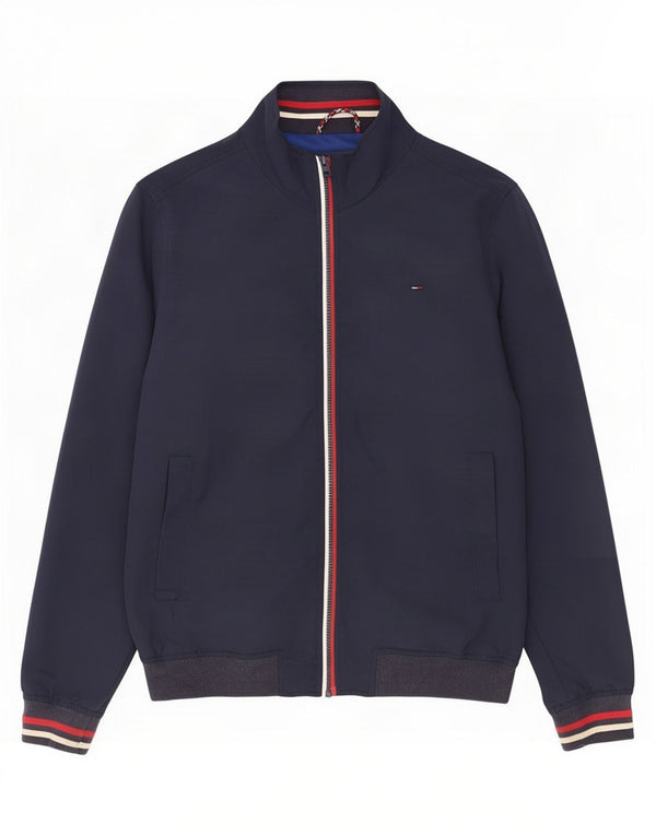 Tommy Hilfiger Chaqueta Bomber para Hombre UK 42 XL Poliamida Azul Marino
