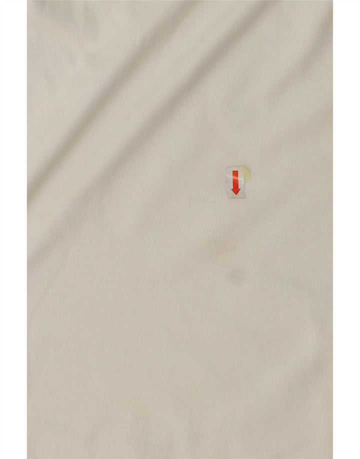 ADIDAS Camiseta Hombre Top Medium Blanco Algodón