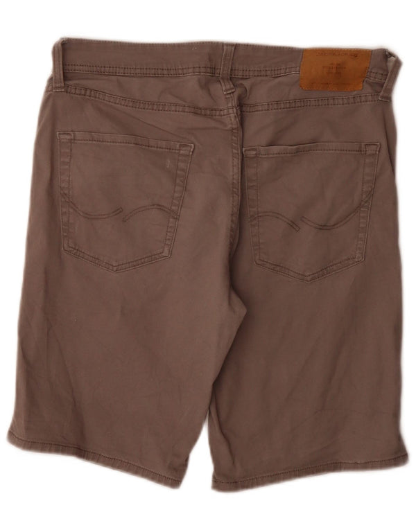 Jack & Jones Pantalones Cortos Casuales para Hombre Small W29 Algodón Gris