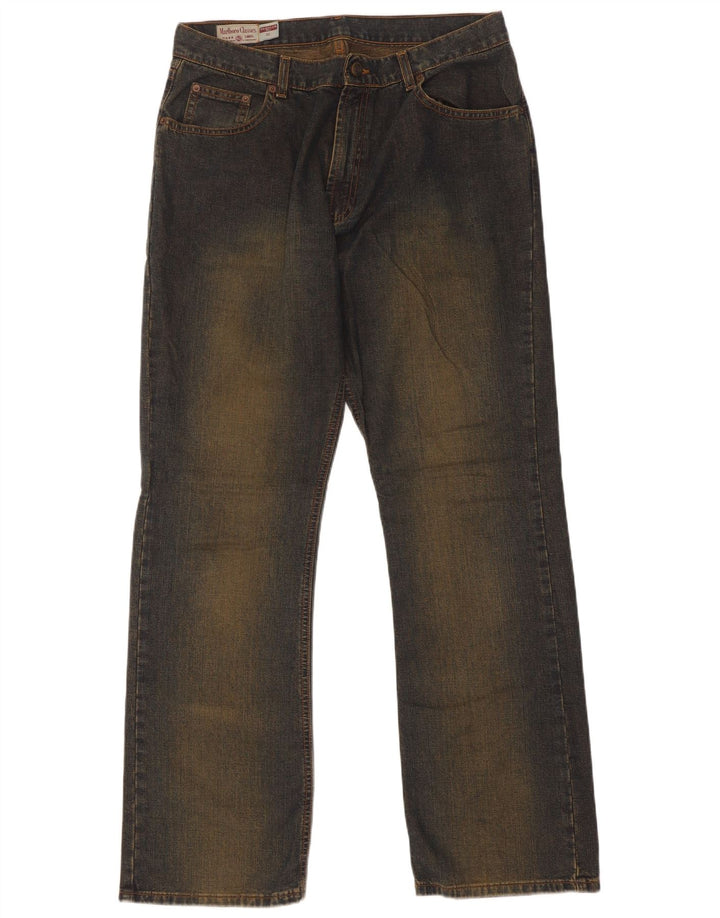 Marlboro Classics Vaqueros rectos de corte regular para hombre W32 L32 Algodón azul