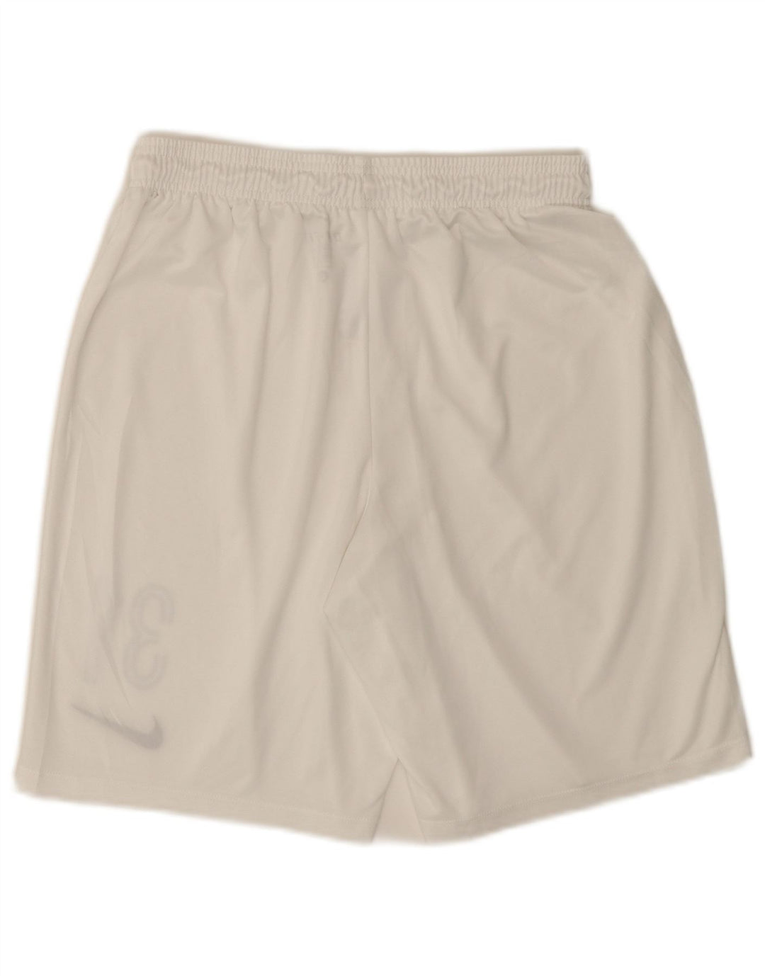 Nike Dri Fit Graphic - Pantalones cortos deportivos para hombre, poliéster blanco grande