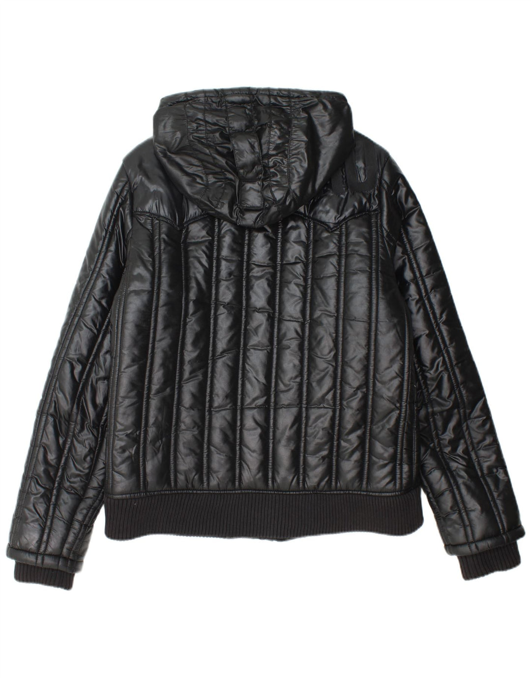 G-STAR Chaqueta acolchada con capucha para mujer UK 46 Large Poliamida negra