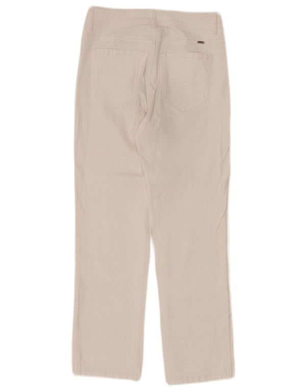 Massimo Dutti Vaqueros Rectos Mujer EU 36 XS W26 L26 Blanco