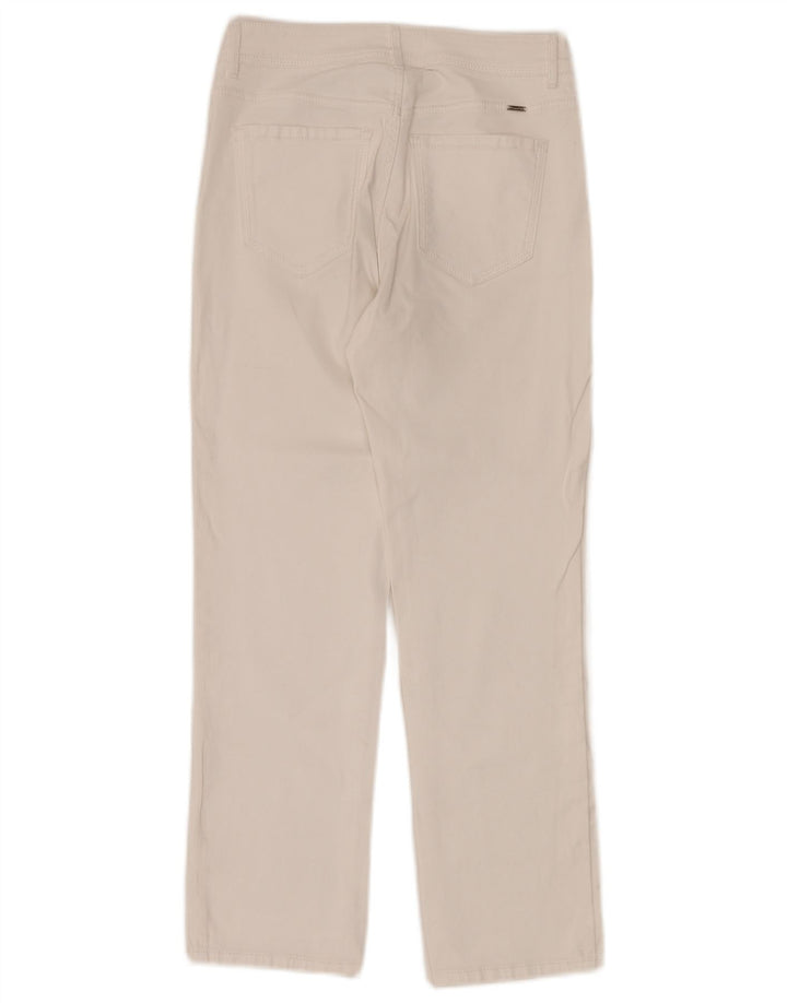 Massimo Dutti Vaqueros Rectos Mujer EU 36 XS W26 L26 Blanco