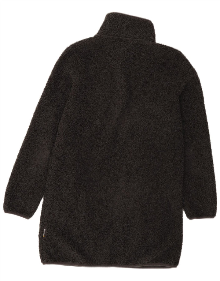 Jack Wolfskin Abrigo de forro polar extragrande para mujer UK 6 XS Poliéster gris