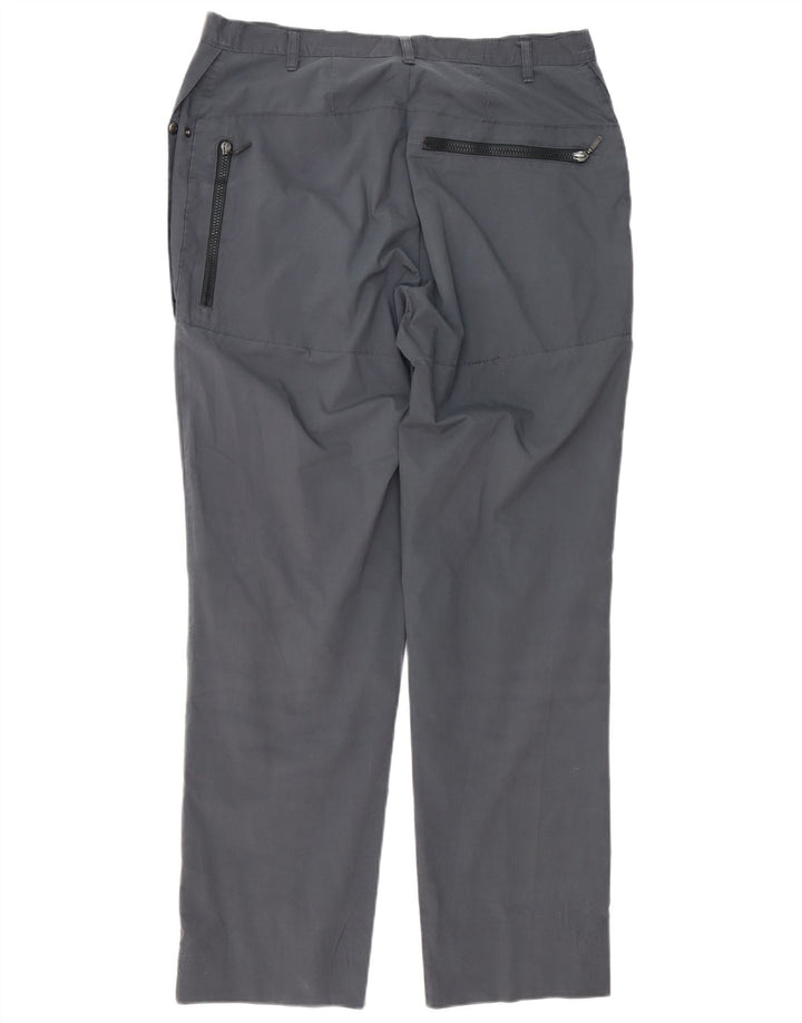 Rohan Pantalones de senderismo para hombre Performance W38 L32 Algodón gris