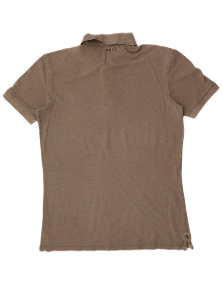 Napapijri Polo Hombre Pequeño Gris