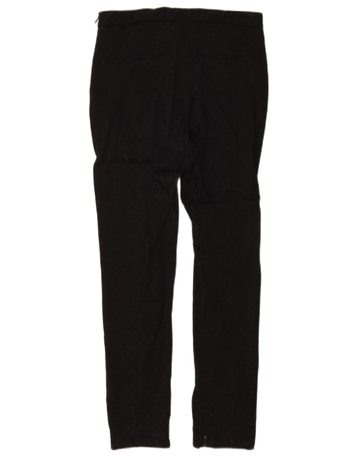 Zara Mujer Pantalón Chino Slim Medium W28 L28 Negro