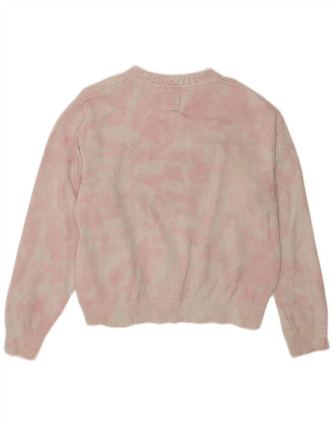 Billabong Sudadera gráfica para mujer Jumper UK 40 Medium Pink Tie Dye