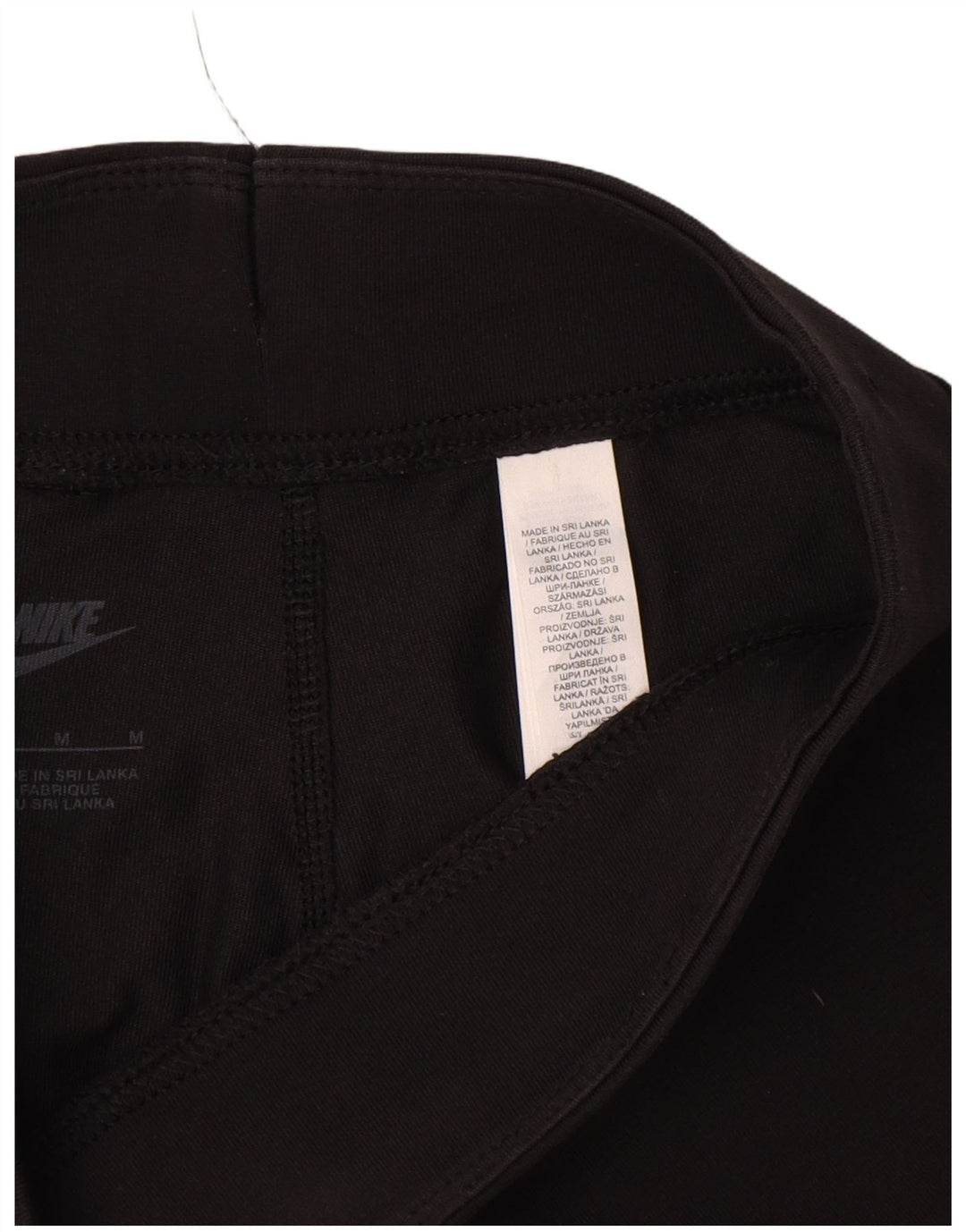Nike Leggings gráficos para mujer UK 44 Mediano Negro Algodón
