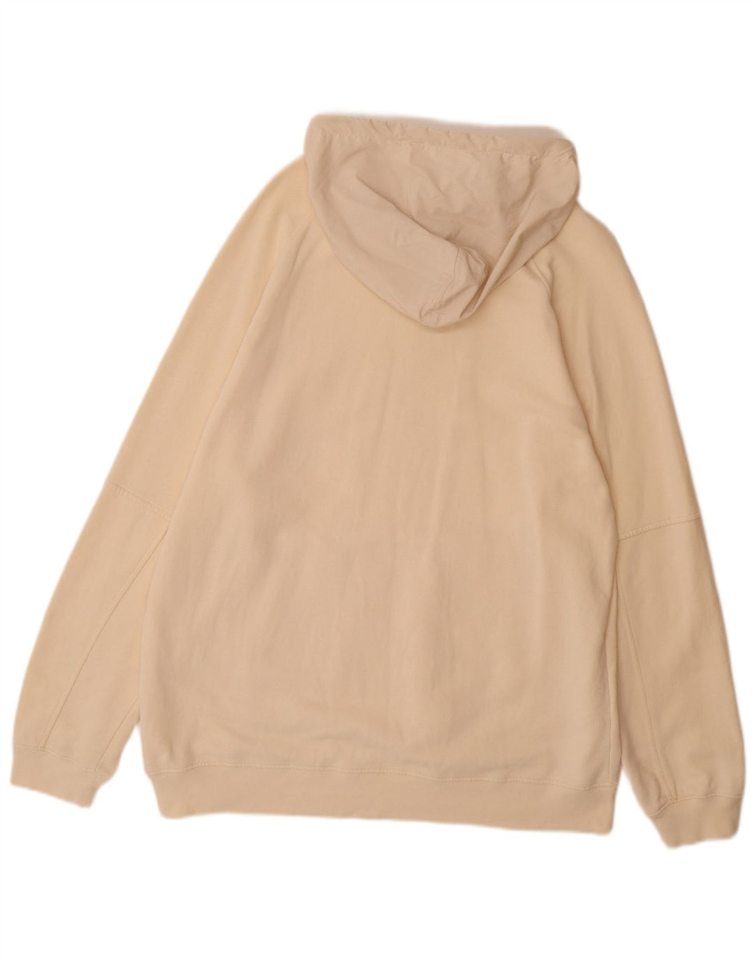 LEE Hombre Sudadera con Capucha Gráfica Jersey Grande Algodón Beige