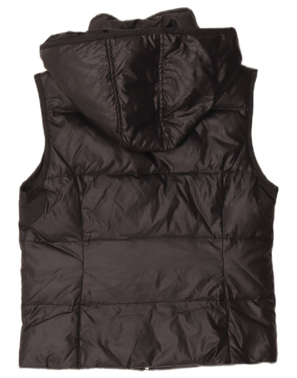 Chaleco acolchado con capucha para mujer Gas UK 42 Medium Black Polyamide