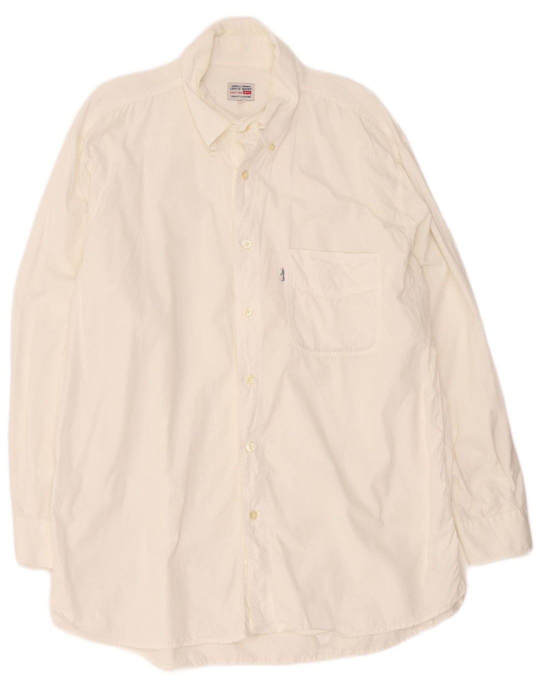 Camisa Levi's para hombre grande blanca