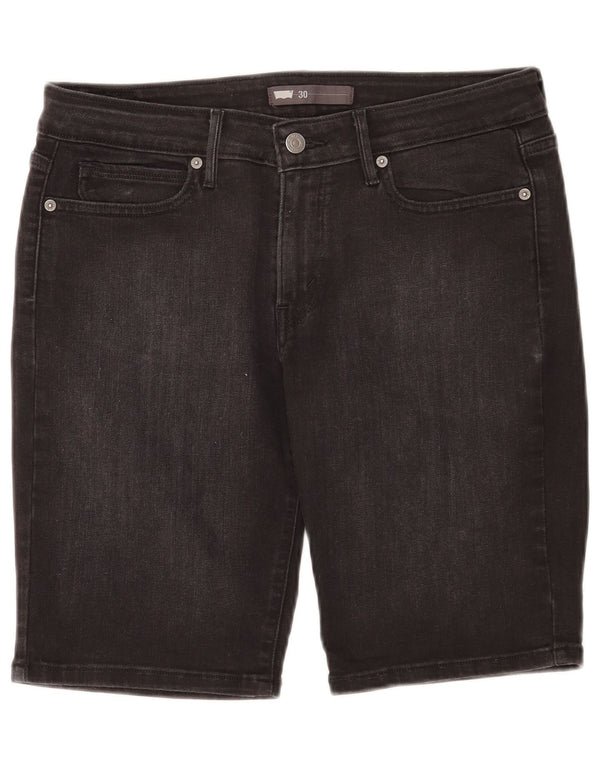 Levi's Shorts De Mezclilla Para Hombre W30 Algodón Negro Mediano