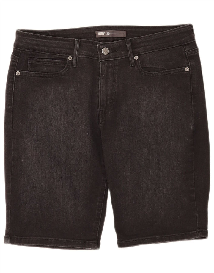 Levi's Shorts De Mezclilla Para Hombre W30 Algodón Negro Mediano