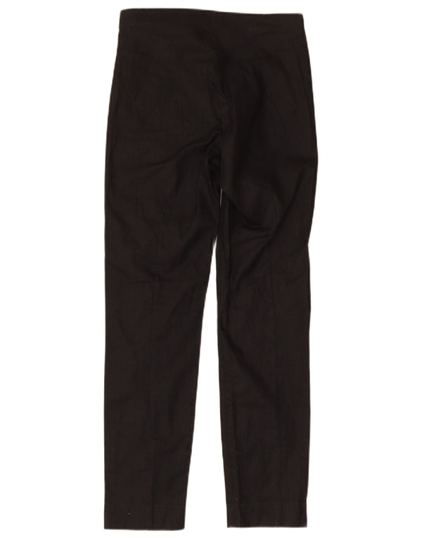 Cos Pantalones chinos rectos regulares para mujer EU 34 XS W26 L26 Algodón negro