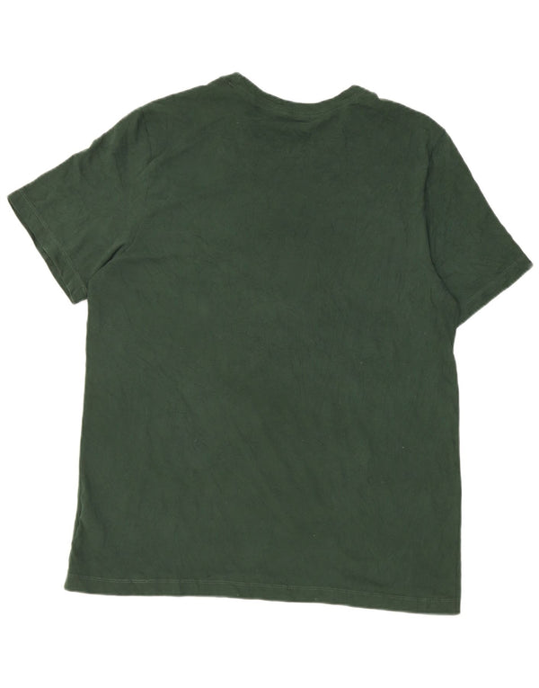Nike Michigan State Spartans - Camiseta gráfica para hombre, talla grande, algodón verde