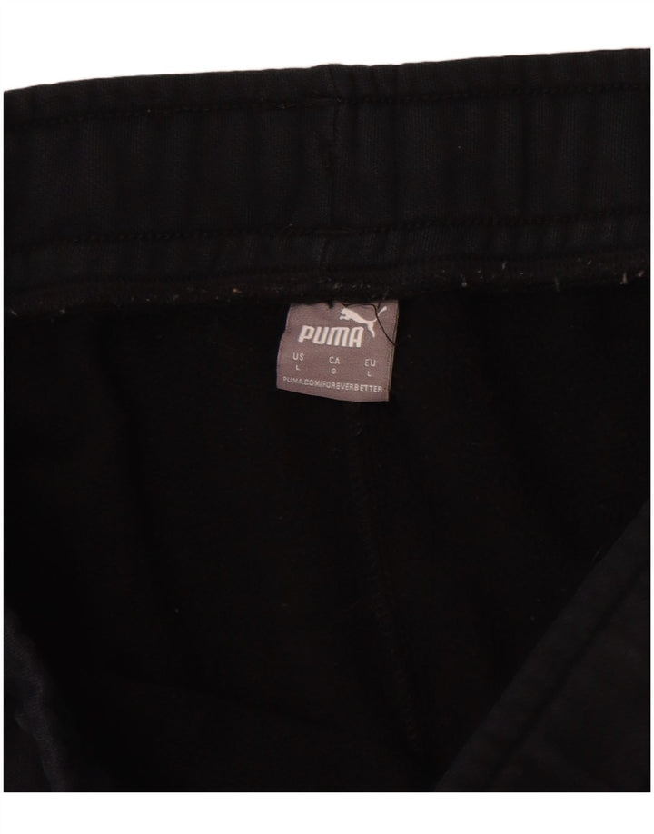 Puma - Pantalones de chándal para hombre, color negro