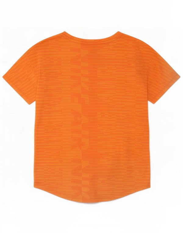 Camiseta Nike Dri Fit Graphic para hombre XS Naranja