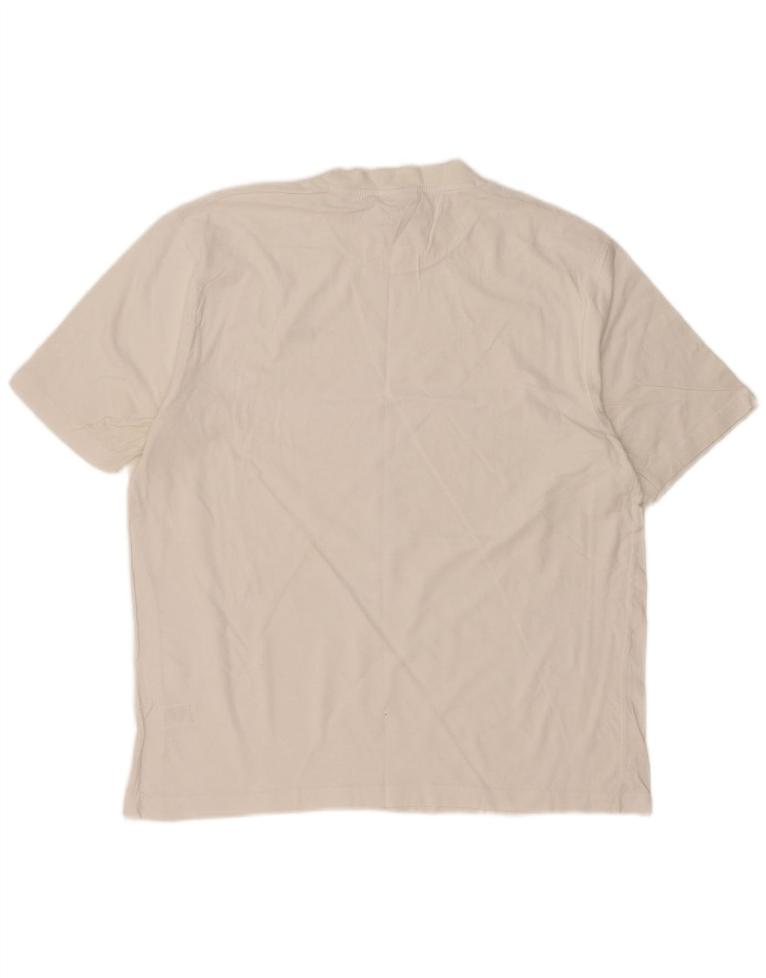 LACOSTE Camiseta Hombre Talla Superior 6 XL Algodón Blanco