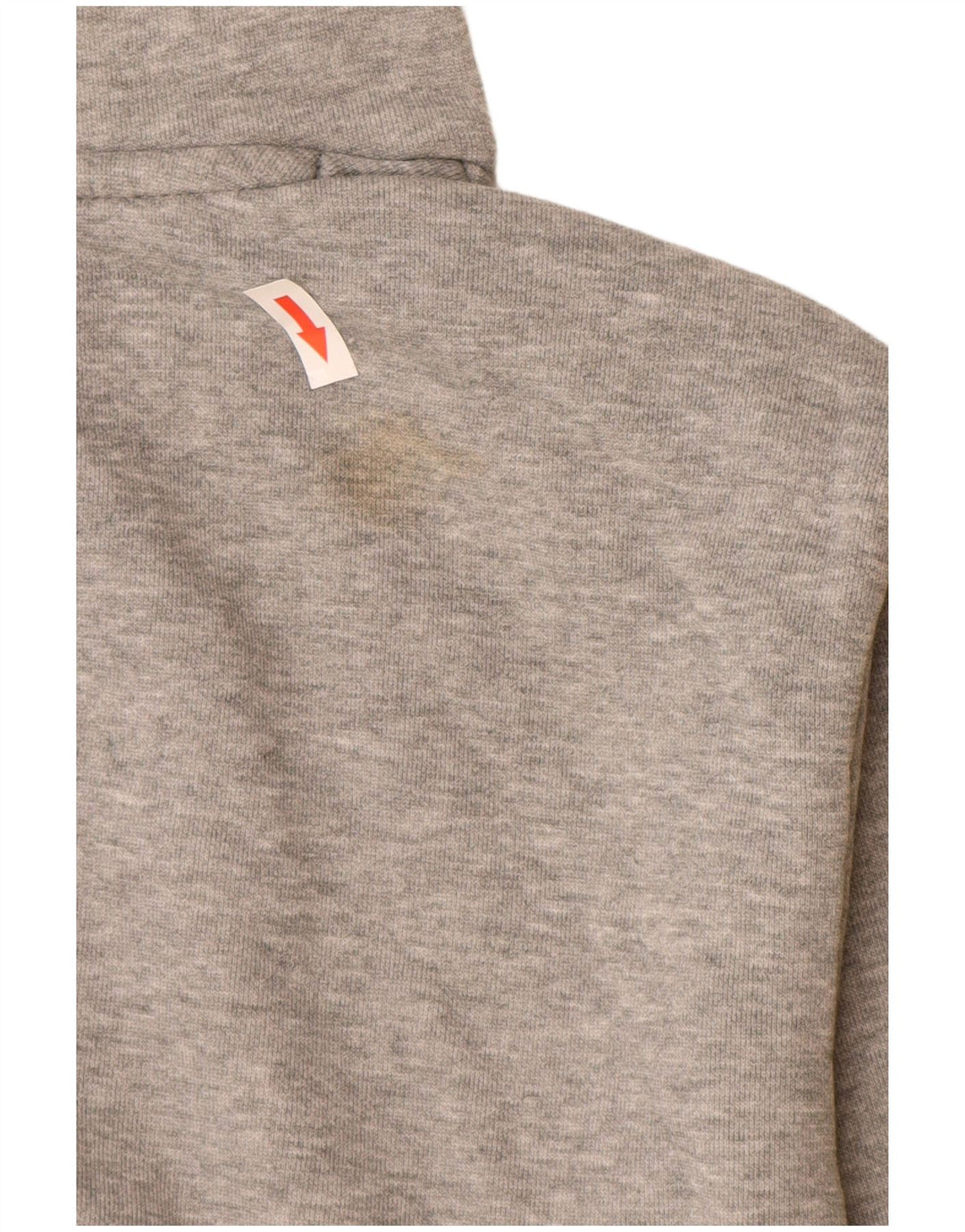 Puma Hombre Sudadera Con Capucha Jersey De Algodón Moteado Gris Medio