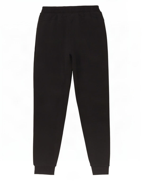 Puma Mens Graphic Tracksuit Trousers Joggers Large Black Cotton