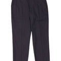 Marks & Spencer Pantalón de traje recto para hombre W34 L29 Poliéster azul marino