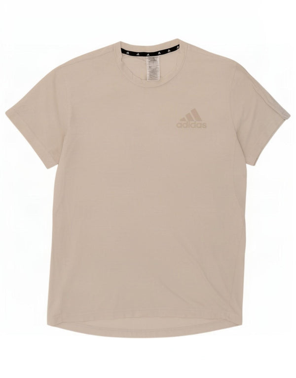 Adidas Mens Aeroready T-Shirt Top Large White Cotton