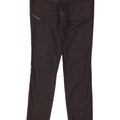 Diesel Mujer Husky Slim Jeans W30 L30 Algodón Negro
