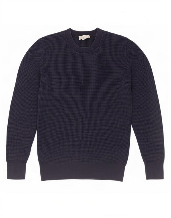 Gap Jersey de cuello redondo para mujer UK 6 XS Algodón azul marino