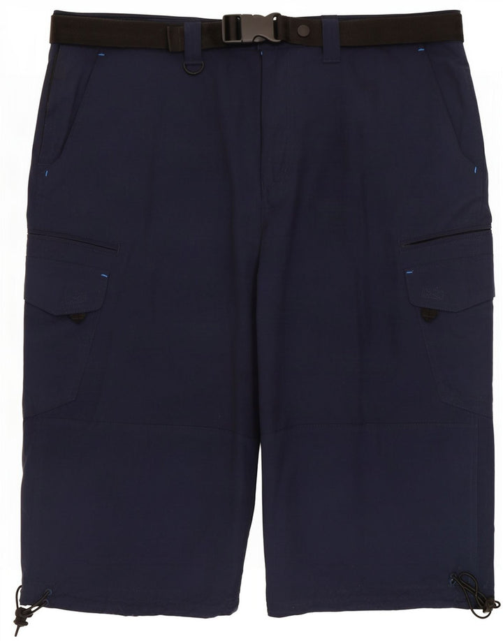 Marks & Spencer Pantalones cortos tipo cargo para hombre W40 XL Algodón azul marino