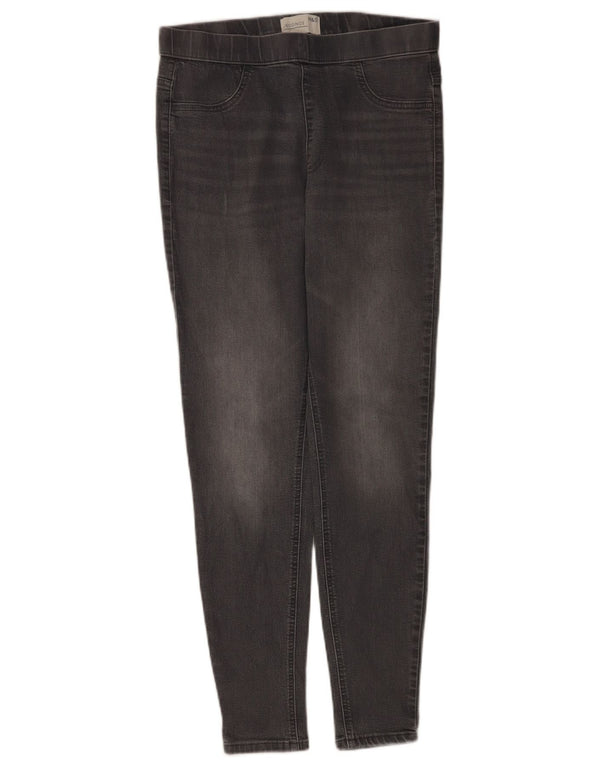 Marks & Spencer Jeans Jegging para Mujer UK 12 Medium W30 L28 Algodón Gris