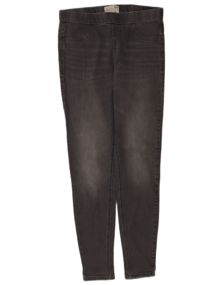 Marks & Spencer Jeans Jegging para Mujer UK 12 Medium W30 L28 Algodón Gris