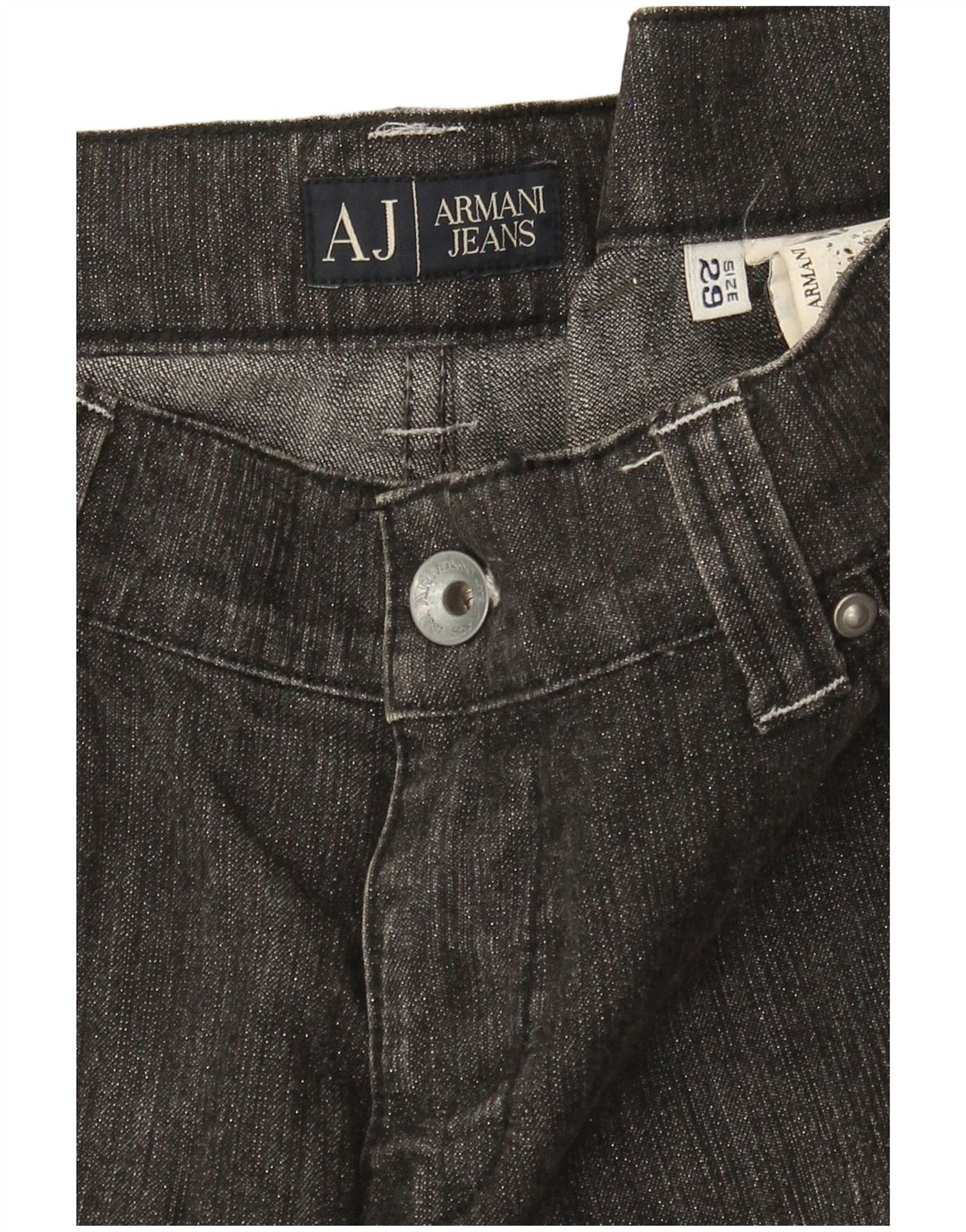 Vaqueros Armani Mujer Rectos W29 L28 Gris