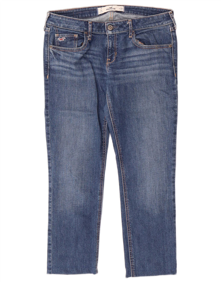 Hollister Jeans Cortos para Mujer US 7 Medium W28 L24 Azul