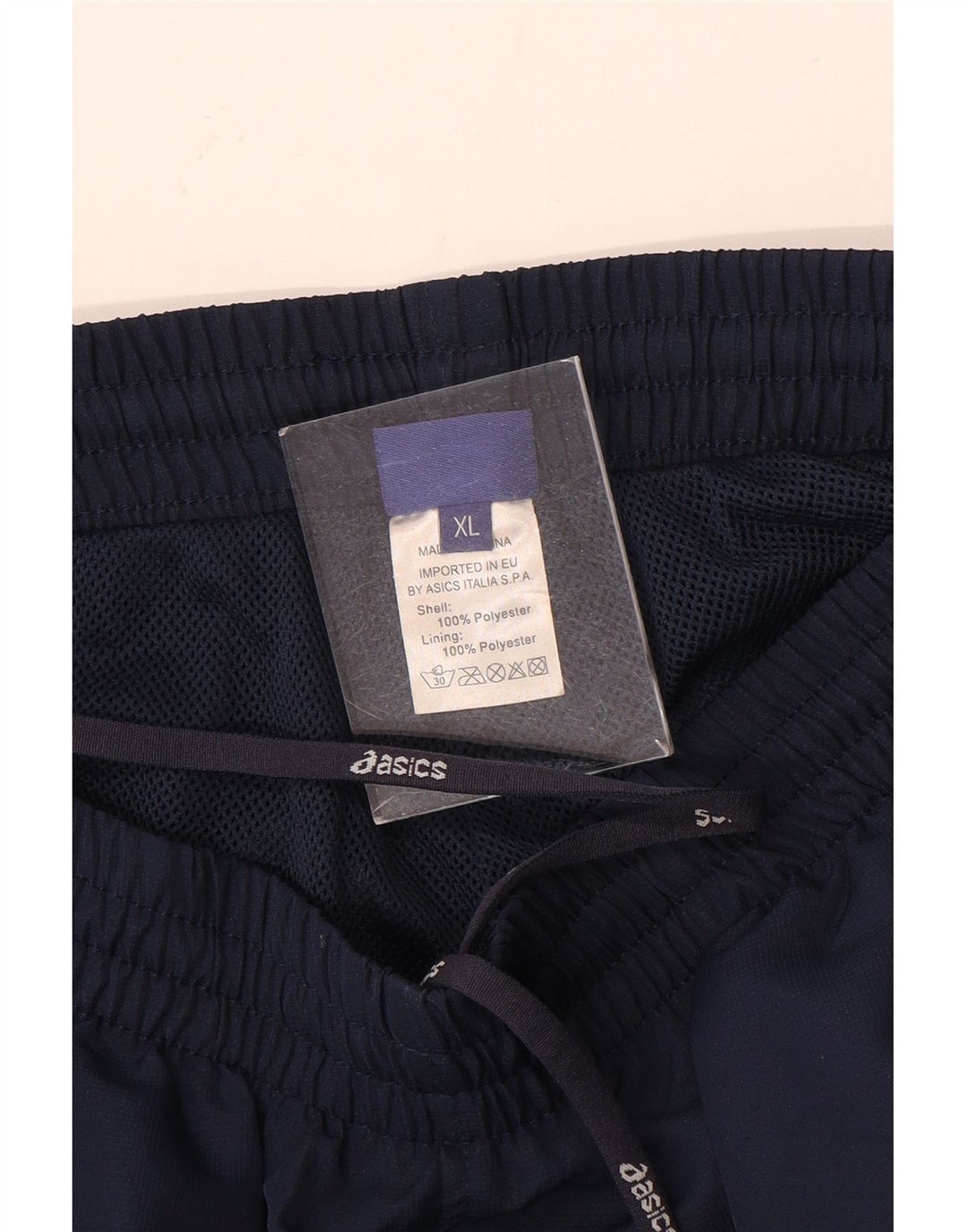 Pantalón Chándal Asics Hombre XL Azul Marino Poliéster