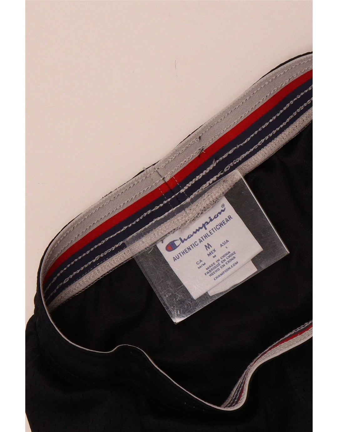 Champion Pantalones cortos deportivos para mujer UK 12 Mediano Negro Poliéster