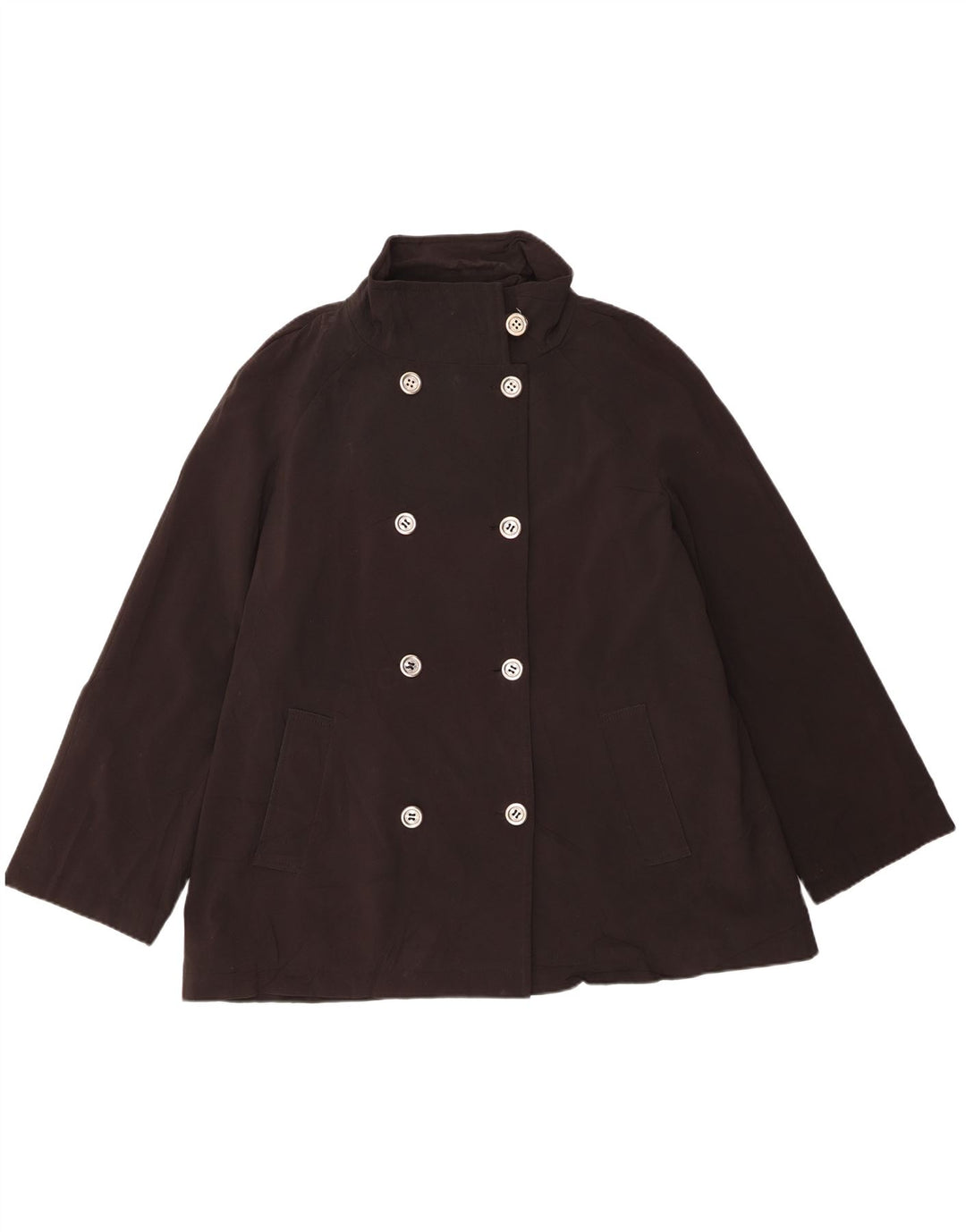 Calvin Klein Chaquetón para Mujer UK 40 XL Poliéster Negro