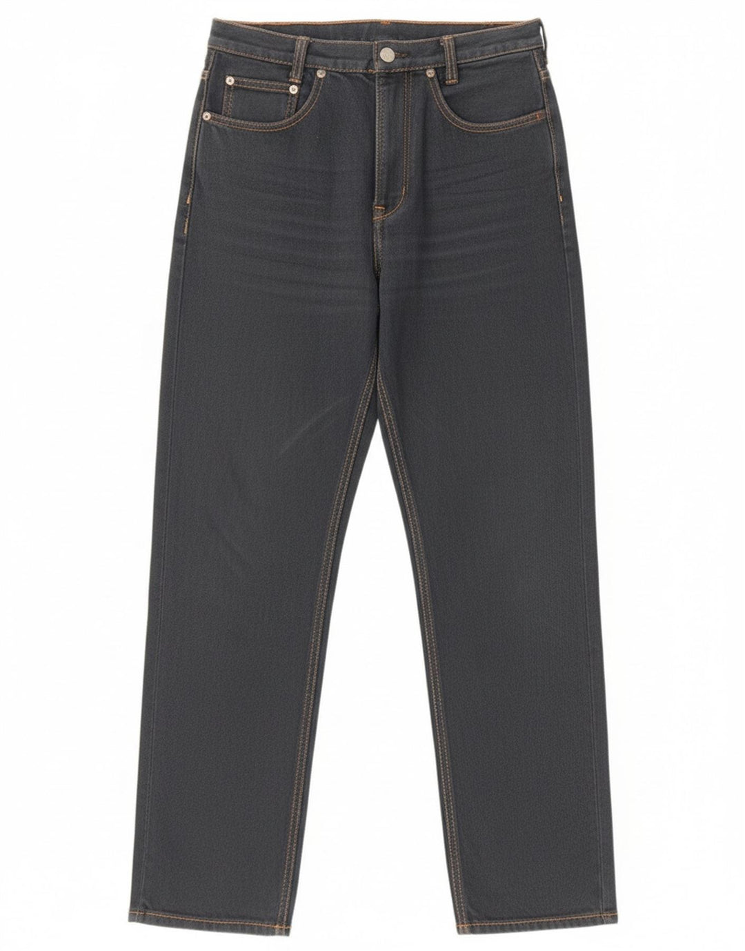 Vaqueros Ritt Mujer Rectos W26 L30 Azul Marino Algodón