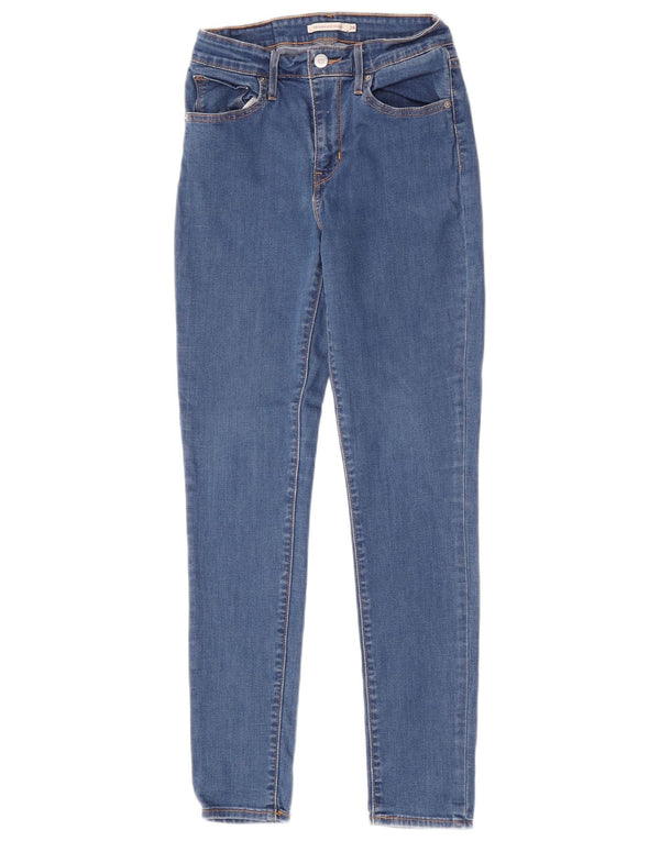 Levi's Vaqueros pitillo de talle alto 721 para mujer W28 L29 Clásico de algodón azul