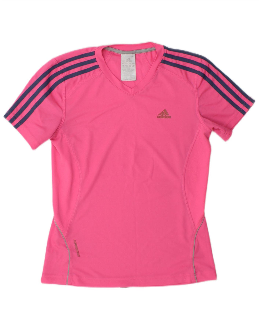 Adidas Camiseta Mujer Top UK 8 Small Rosa Poliéster