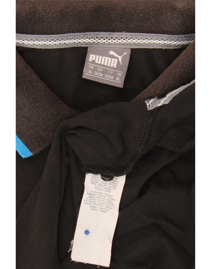 Polo Puma Hombre XL Algodón Negro