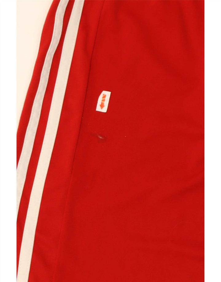 Adidas Mens Climalite Sport Shorts Medio Rojo Poliéster